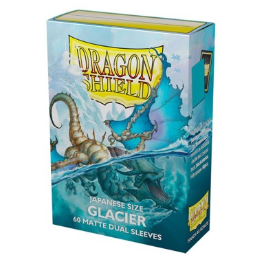 DRAGON SHIELD Sleeve kartice Japanese Size Matte Glacier, 60 kom