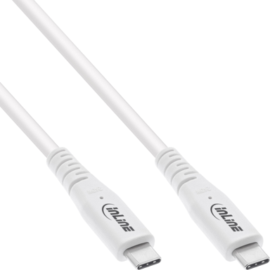 INLINE USB-C kabel 35904W, USB4 Gen 3x2, 1,5 m, bijeli