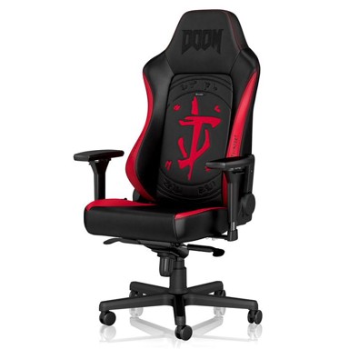 NOBLECHAIRS Gaming stolica HERO DOOM EDITION, NBL-HRO-PU-DET