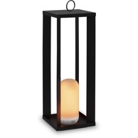 NEW GARDEN Stolna lampa Siroco 50 cm crna