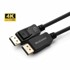 MICROCONNECT DisplayPort kabel 1.2 0,5 m 4K60Hz, crni