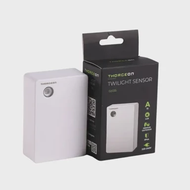 Senzor dan-noć ip44 300w white thorgeon 2-100 lx
