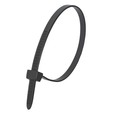 DEDRA Najlonske vezice 4,8 x 370 mm 100 kom, crne