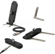 VYZIO USB-C kabel za punjenje CABLEMATE, 2u1, 360° rotirajuće postolje, 240 W