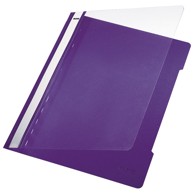 LEITZ Fascikl mehanika Euro PVC A4 41910065, ljubičasti