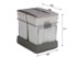 ALVEUS Kanta za smeće Albio 40, 2x30 l