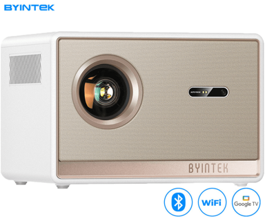BYINTEK LED projektor PLATO T5 MAX, bijela
