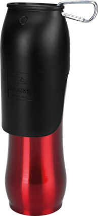 DOGS CREEK Boca za vodu od nehrđajućeg čelika 750 ml, crvena