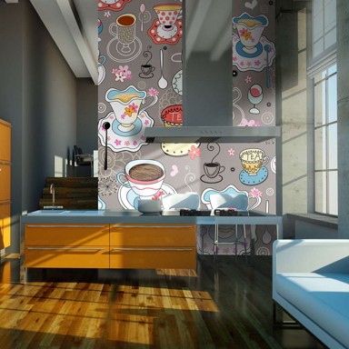 Foto tapeta Cups 200x154