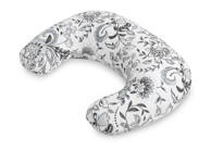 SENSILLO Jastuk za hranjenje djeteta, Floral crno-bijeli