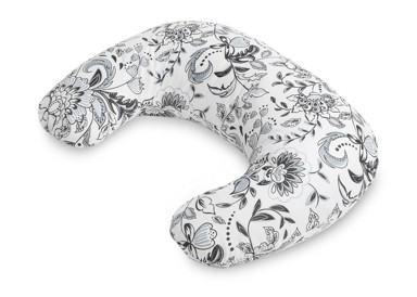 SENSILLO Jastuk za hranjenje djeteta, Floral crno-bijeli