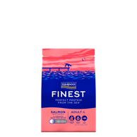 FISH4DOGS Suha hrana za pse, velike granule, losos 1.5 kg