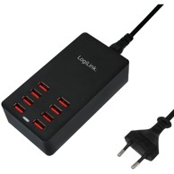 LOGLINK USB adapter-punjač, 8 portova, 44W, 8.8A s zaštitom