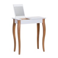 RAGABA Bijeli toaletni stolić sa zrcalom Dressing Table, duljine 65 cm