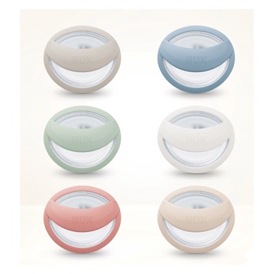 NUK Duda varalica MommyFeel, silikon, 0-9 mj, 2 kom