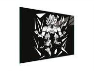 TMK Staklena zaštita za štednjak ili ploču za kuhanje 30x22, anime