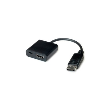 ROLINE Adapter HDMI (M) na DisplayPort (Ž), 0,15m