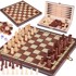 Set društvenih igara 3u1 šah, dame, backgammon