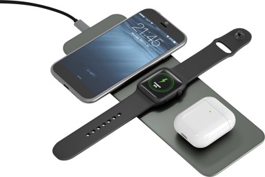 TERRATEC Bežični punjač ChargeAIR All, brzo punjenje, zeleni