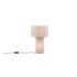 TRIO Svijetlo siva stolna lampa (visina 40 cm) Bale 