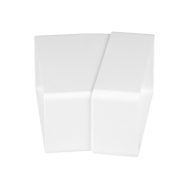 AWENTA Horizontalno koljeno ravnog kanala 15° 55 x 110 mm A-KP55-24/15, bijeli