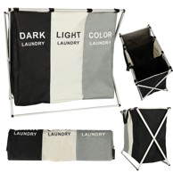 Košara za rublje 135 l, 3 pretinca