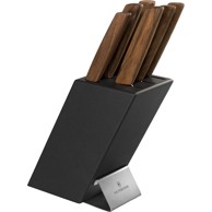 VICTORINOX Švicarski moderni blok noževa bukovo drvo 6 kom.