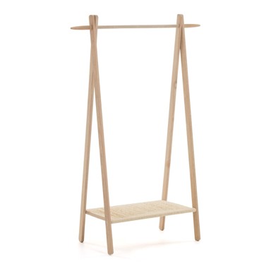 KAVE HOME Stalak za odjeću od jasenovog drveta Natane
