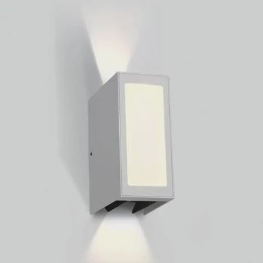 Zidna svjetiljka, LED, 9 W, 3000 K, 600 lm, 230 V, IP54, bijela