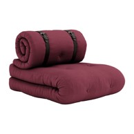KARUP DESIGN Fotelja Buckle Up Bordeaux, 70x95x68 cm