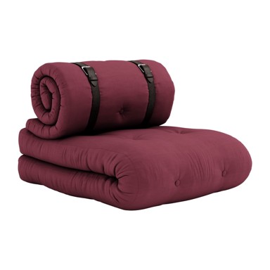 KARUP DESIGN Fotelja Buckle Up Bordeaux, 70x95x68 cm