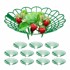 NORTHIX Držač za jagode, 30 cm, plastika, set 5 kom