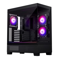 PHANTEKS Kućište XT VIEW, mid tower, ATX, kaljeno staklo, crno