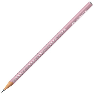 FABER-CASTELL Grafitna olovka B Sparkle 118234, svijetlo roza