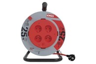 EMOS Produžni kabel na bubnju 25 m, 230 V, 4 utičnice