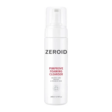 ZEROID Pjena Pimprove Foaming Cleanser 200ml, bijela