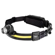 NEO TOOLS LED naglavna svjetiljka BELT 2.0, senzor pokreta, 800 lm