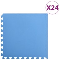 Podne prostirke, 12 kom, 4,32 m², EVA pjena, uzorak drva