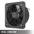 VEVOR Ventilator za odsis zraka YNF-300-2T, metalni