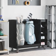 Golf ormar s kotačima 120 x 45 x 98 cm, crni hrast