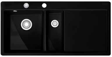 FRANKE Sudoper MTK, 651-100, desni, crna