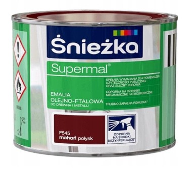 ŚNIEŻKA Supermal emajl, mahagonij, 0,2 l