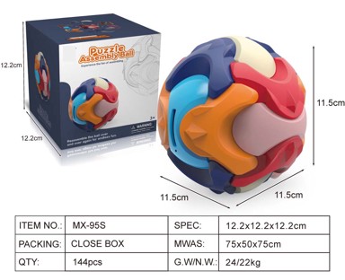 3D puzzle, sfera