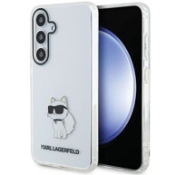 KARL LAGERFELD Maska Choupette za Samsung Galaxy S24, prozirna