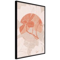 Poster Flowers on Fabric 40x60