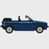 COBI Volkswagen Golf Cabriolet, 1:12, plava 