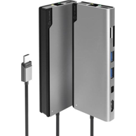 ALOGIC Docking stanica ULDPLSV2-SGR, siva