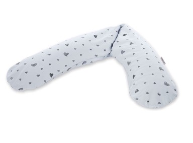 THERALINE Jastuk za dojenje, bijeli sa uzorkom srca
