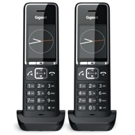GIGASET Telefon Comfort 550HX Duo, crno-kromirani