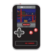 MY ARCADE Prijenosna konzola Go Gamer Classic 300 u 1, crna/siva/crvena